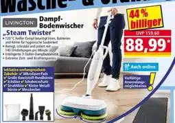 Norma LIVINGTON Dampf-Bodenwischer „Steam Twister“ Angebot
