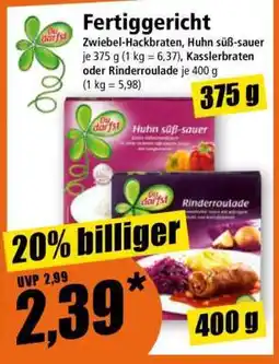 Norma Fertiggericht Angebot