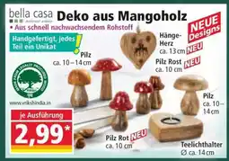 Norma Deko aus Mangoholz Angebot