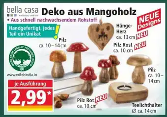 Norma Deko aus Mangoholz Angebot