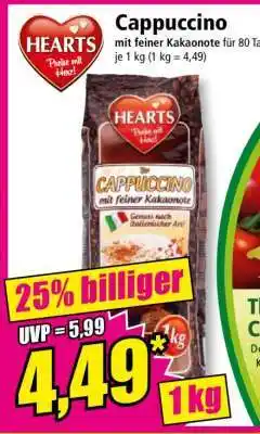 Norma Cappuccino Angebot
