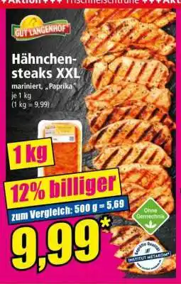 Norma Hähnchensteaks XXL Angebot