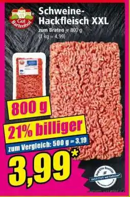 Norma Schweine- Hackfleisch XXL Angebot