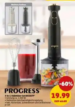 PENNY PROGRESS 3-in-1-Stabmixer-Set EK4587P Angebot