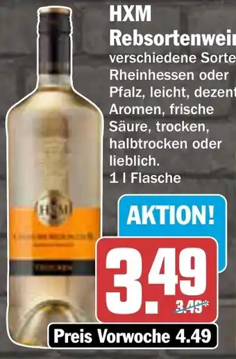 AEZ HXM Rebsortenweine Angebot