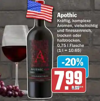 AEZ Apothic Angebot