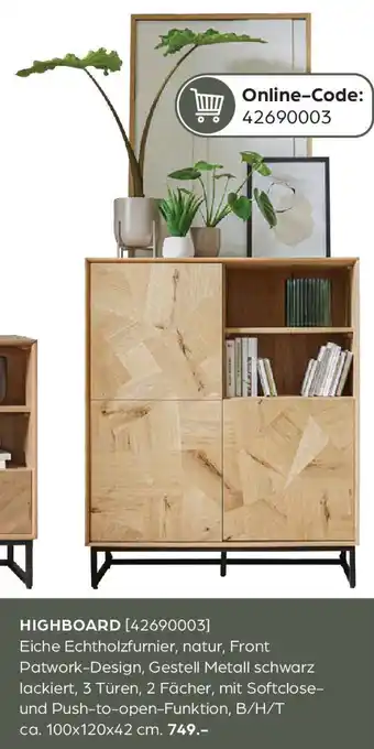 Möbel Buss Highboard Angebot