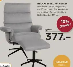 Möbel Buss RELAXSESSEL mit Hocker Angebot