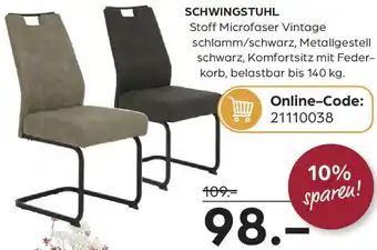 Möbel Buss Schwingstuhl Angebot
