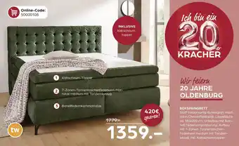 Möbel Buss Boxspringbett Angebot