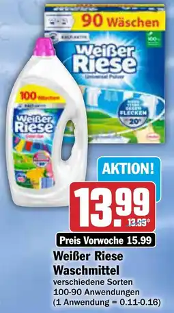 AEZ Weißer Riese Waschmittel Angebot