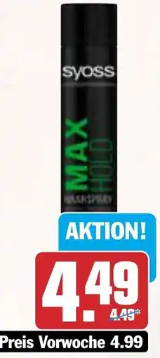 AEZ Syoss Haarspray Angebot