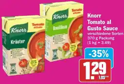 AEZ Knorr Tomato al Gusto Sauce Angebot