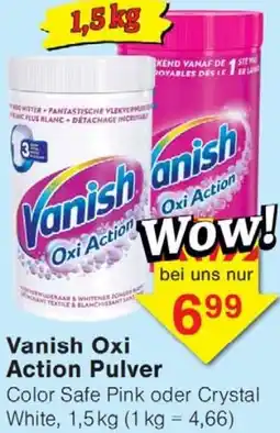 Wiglo Wunderland Vanish Oxi Action Pulver Angebot