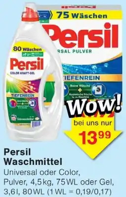 Wiglo Wunderland Persil Waschmittel Angebot