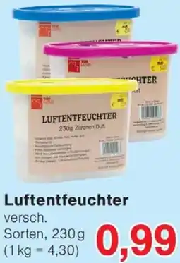 Wiglo Wunderland Luftentfeuchter Angebot
