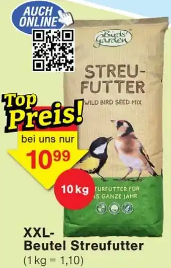 Wiglo Wunderland Birds Garden XXL Beutel Streufutter Angebot