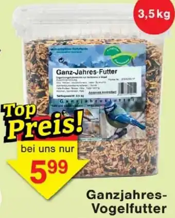 Wiglo Wunderland Ganzjahres Vogelfutter Angebot