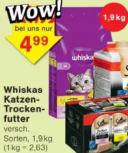Wiglo Wunderland Whiskas Katzen Trockenfutter Angebot