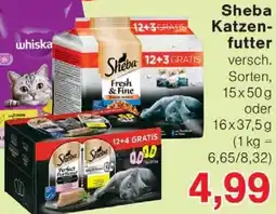 Wiglo Wunderland Sheba Katzenfutter Angebot