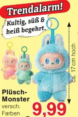Wiglo Wunderland Plüsch Monster Angebot