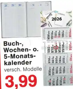 Wiglo Wunderland Buch-, Wochen- o. 5-Monatskalender Angebot