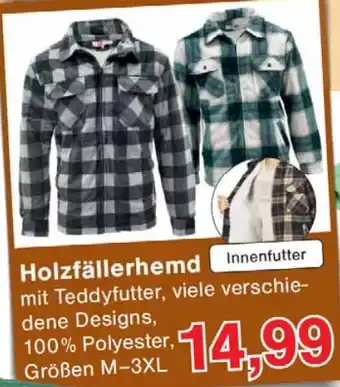 Wiglo Wunderland Holzfällerhemd Angebot