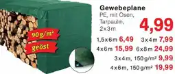 Wiglo Wunderland Gewebeplane Angebot