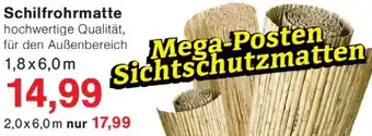 Wiglo Wunderland Schilfrohrmatte Angebot