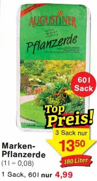 Wiglo Wunderland AUGUSTINER Marken Pflanzerde Angebot