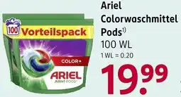 Rossmann Ariel Colorwaschmittel Pods Angebot