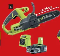 toom Baumarkt Ryobi Akku-Kettensäge RY18CS20A-125 Angebot