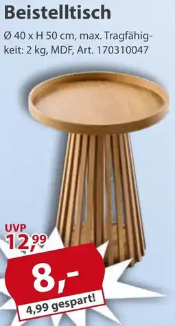 Sonderpreis Baumarkt Beistelltisch Angebot
