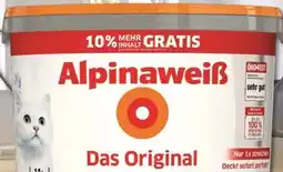 Hagebau Alpina Alpinaweiß Das Original Angebot