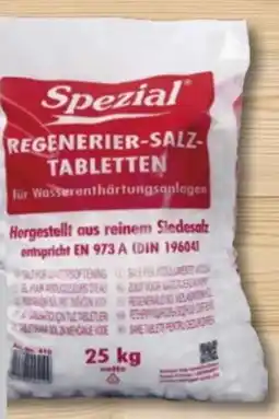 Hagebau Spezial Regeneriersiede Salztabletten Angebot