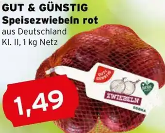CAP Markt GUT & GÜNSTIG Speisezwiebeln rot Angebot