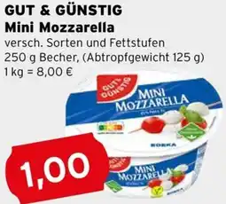 CAP Markt GUT & GÜNSTIG Mini Mozzarella Angebot