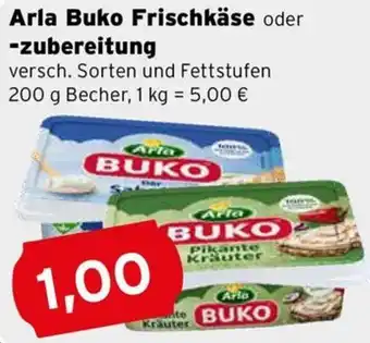 CAP Markt Arla Buko Frischkäse oder -zubereitung Angebot