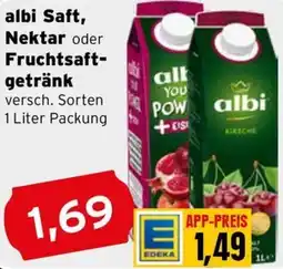 CAP Markt albi Saft, Nektar oder Fruchtsaftgetränk Angebot