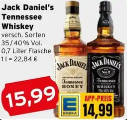 CAP Markt Jack Daniel's Tennessee Whiskey Angebot
