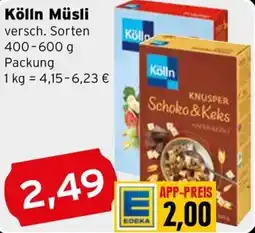 CAP Markt Kölln Müsli Angebot