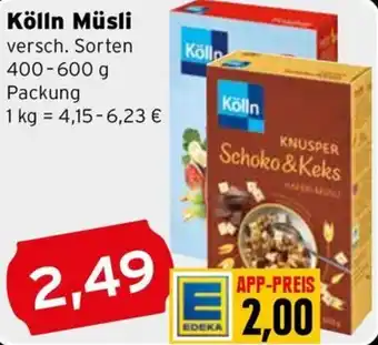 CAP Markt Kölln Müsli Angebot