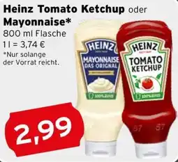 CAP Markt Heinz Tomato Ketchup oder Mayonnaise Angebot