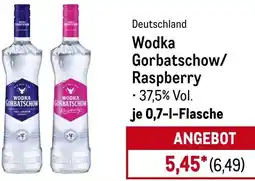 METRO Wodka Gorbatschow/ Raspberry Angebot