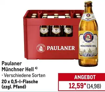 METRO Paulaner Münchner Hell Angebot