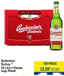 METRO Budweiser Budvar Angebot