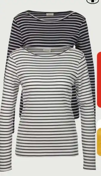 AWG Mode Tom Tailor Damen-Langarm-Shirt Angebot