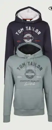 AWG Mode Tom Tailor Herren Logo-Sweatshirt Angebot