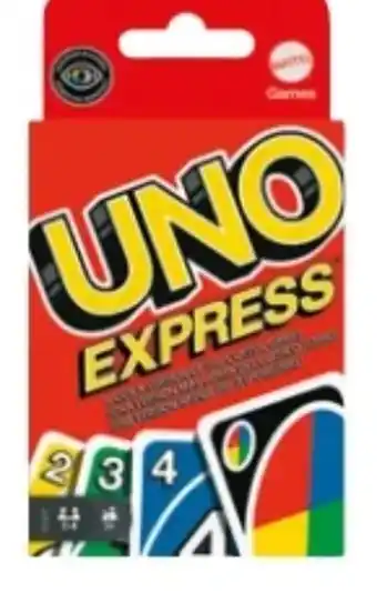 Rossmann Mattel Games Uno Express Kartenspiel Angebot