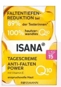 Rossmann Isana Q10 Tagescreme Angebot
